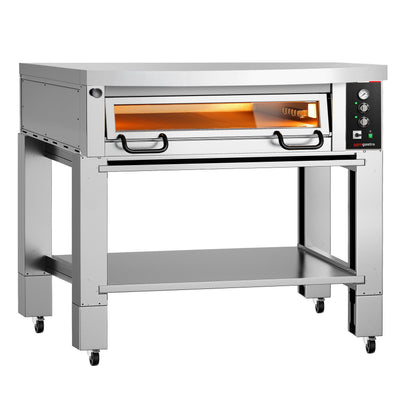 Elektro Pizzaofen Power 9x 34 cm Manuell mit Haube und Untergestell