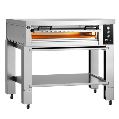 Elektro Pizzaofen Power 9x 34 cm Manuell mit Haube und Untergestell