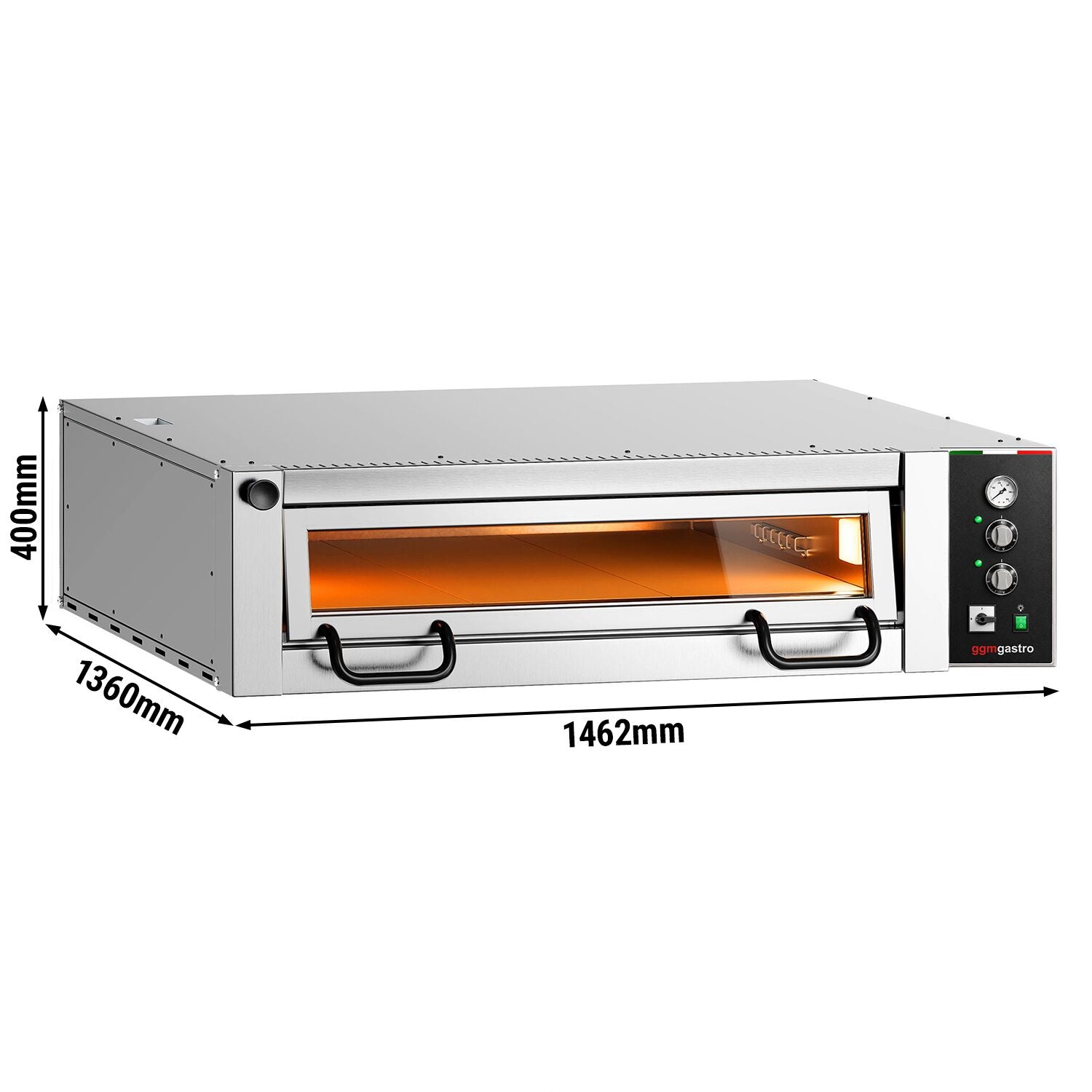 Elektro Pizzaofen FRANCESCO 9x 34 cm Manuell
