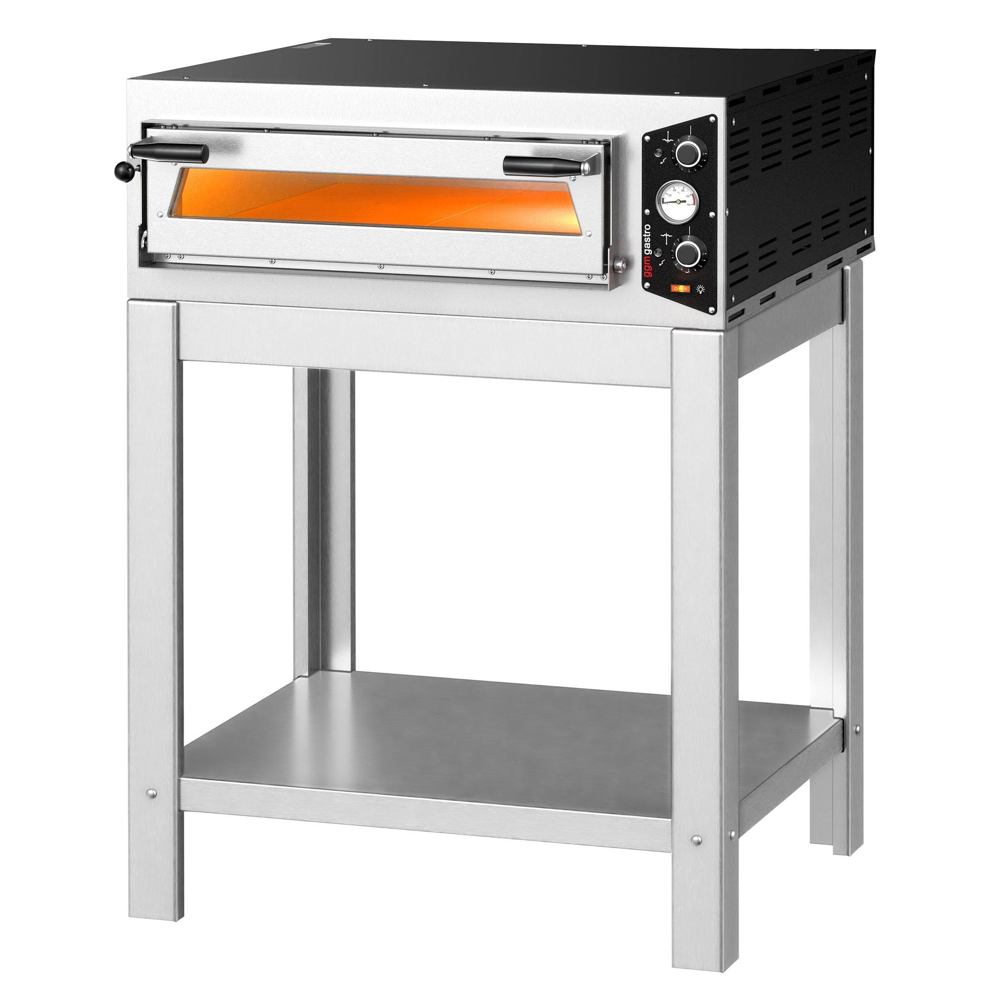 Elektrická Pizza Pec 4x 30 cm 5 kW S Podstavcem