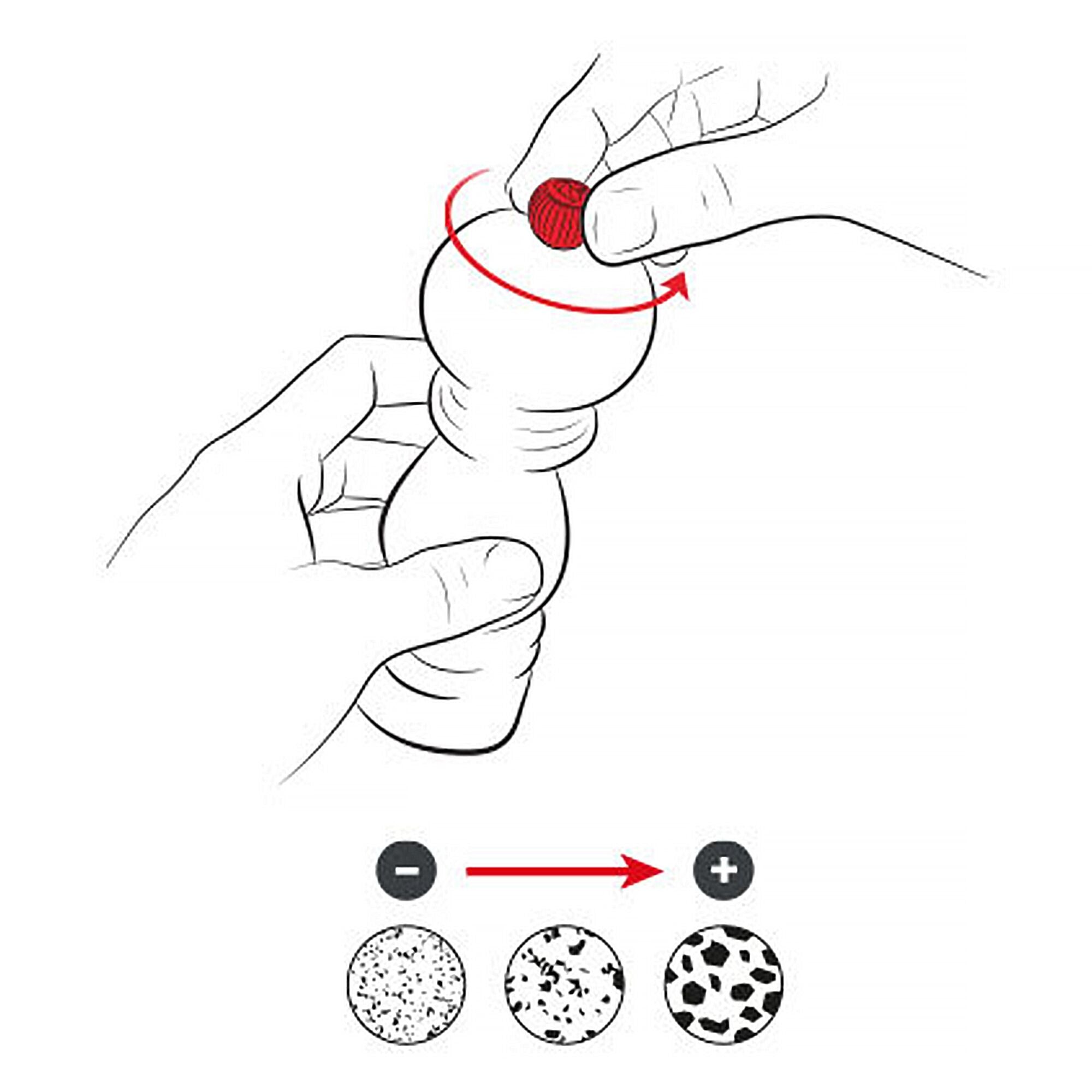 PEUGEOT BISTRO Salzmühle Holz Antik 100 mm 6 Stück