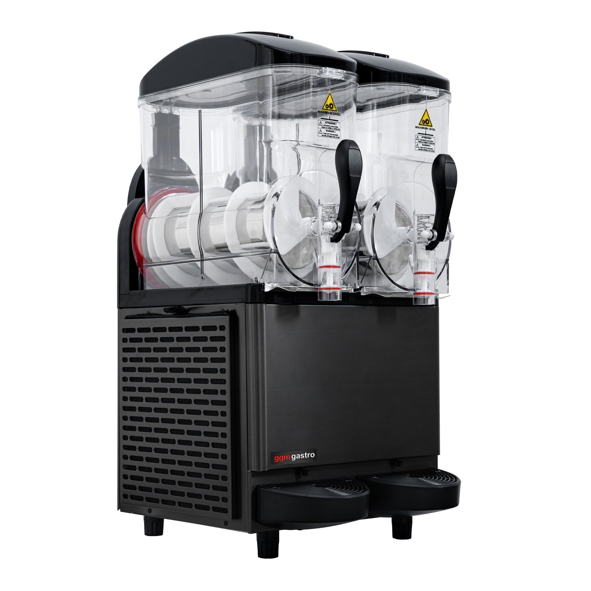 GGM Gastro Slush Stroj 2x 12 l 710 W Digital Černá