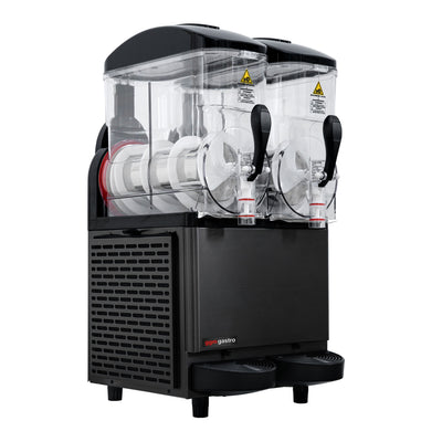 GGM Gastro Slush Stroj 2x 12 l 710 W Digital Černá