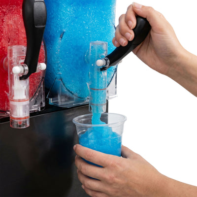 GGM Gastro Slush Stroj 2x 12 l 710 W Digital Černá