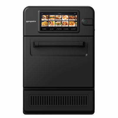 Schnellbackofen 3,0 kW Schwarz 7,8" HD-Touchscreen