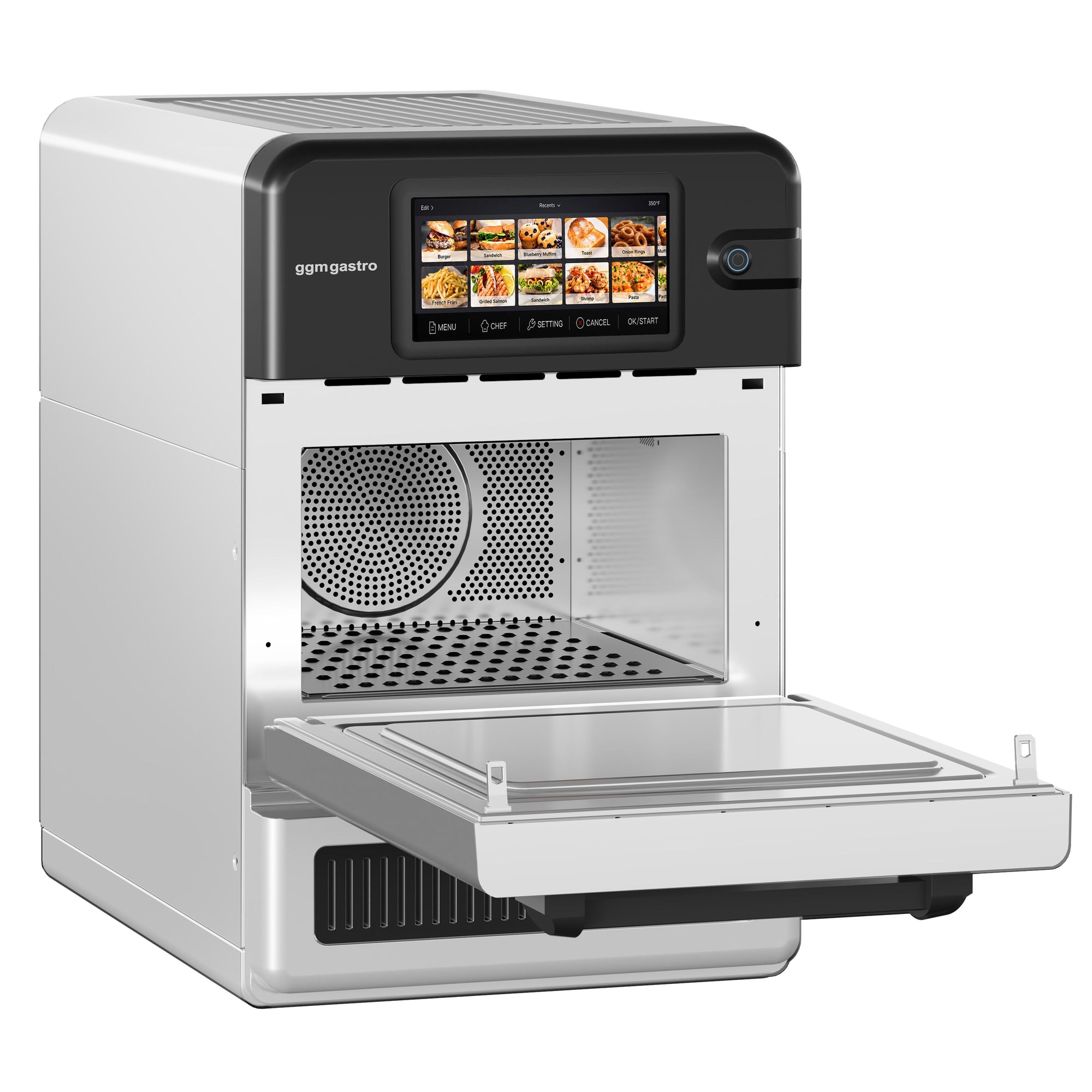 GGM Gastro Vysokorychlostní pec 3 kW 18,7 l Stříbrná