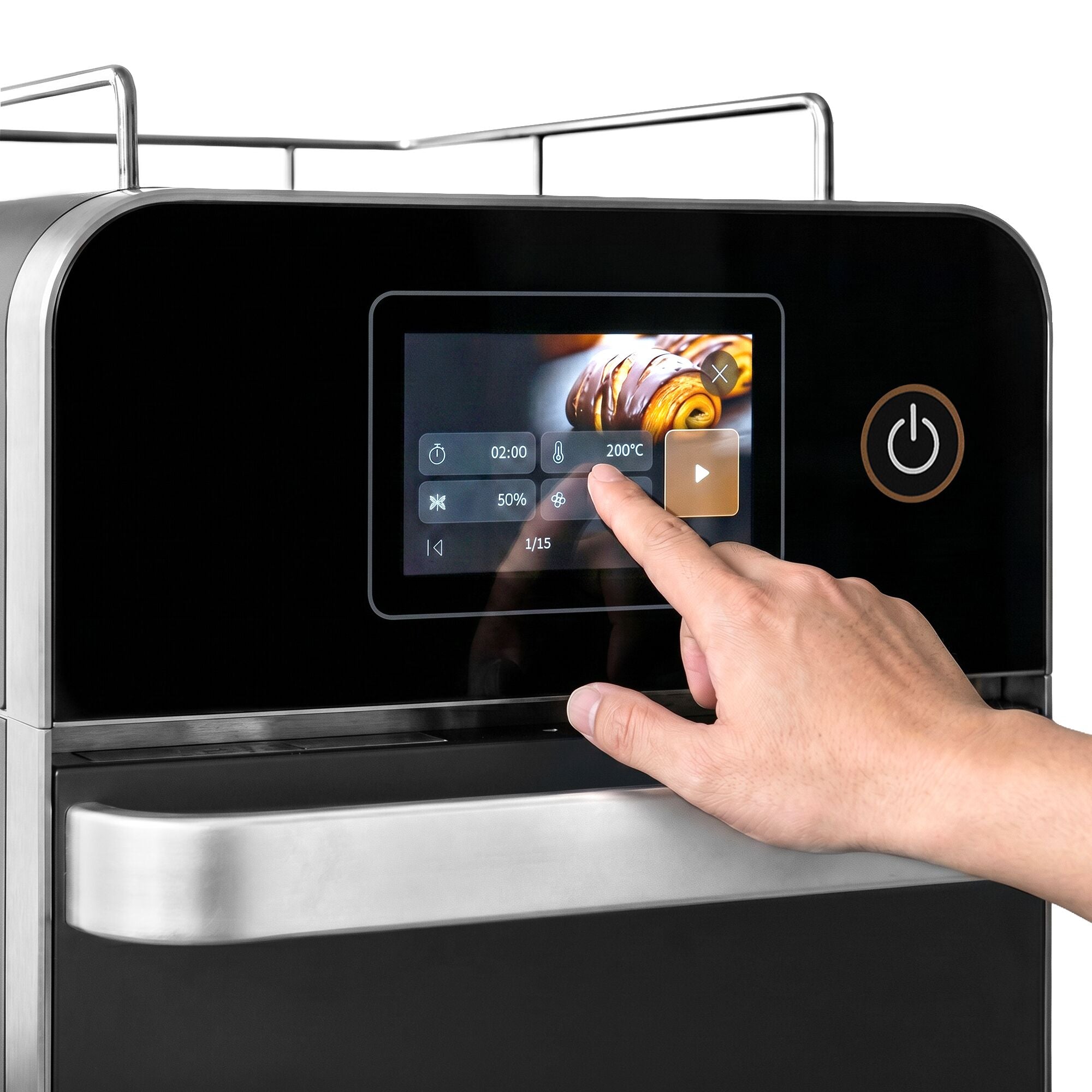 GGM Gastro Vysokorychlostní pec 3,5 kW 18 l Černá