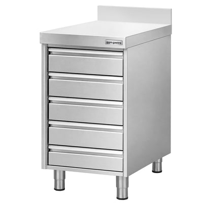 GGM Gastro Zásuvková Skříň Premium 500 mm 5 Zásuvky