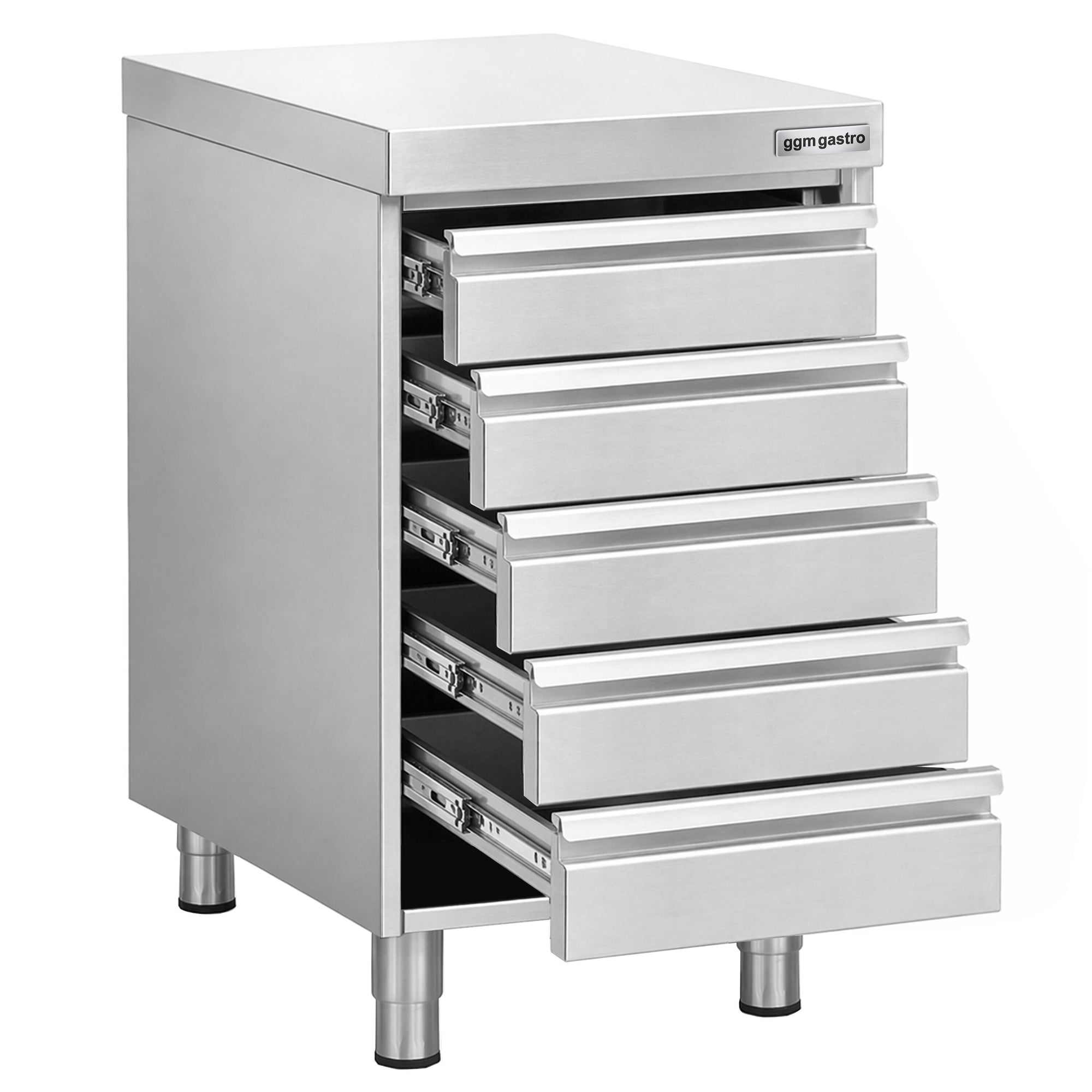 GGM Gastro Zásuvková Skříň Premium 5 Zásuvek 500 mm 700 mm