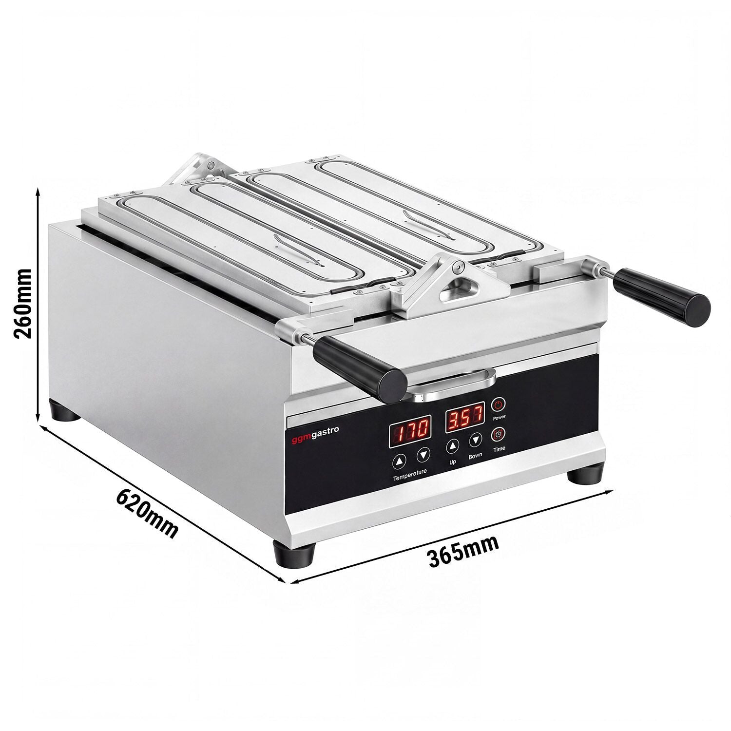 Tartaletový stroj 1,6 kW s Časovačem 230 V Nerez
