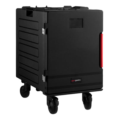 GGM Gastro Thermobox Frontbeladung 88 l für 12x GN 1/1 mit leisen Rollen