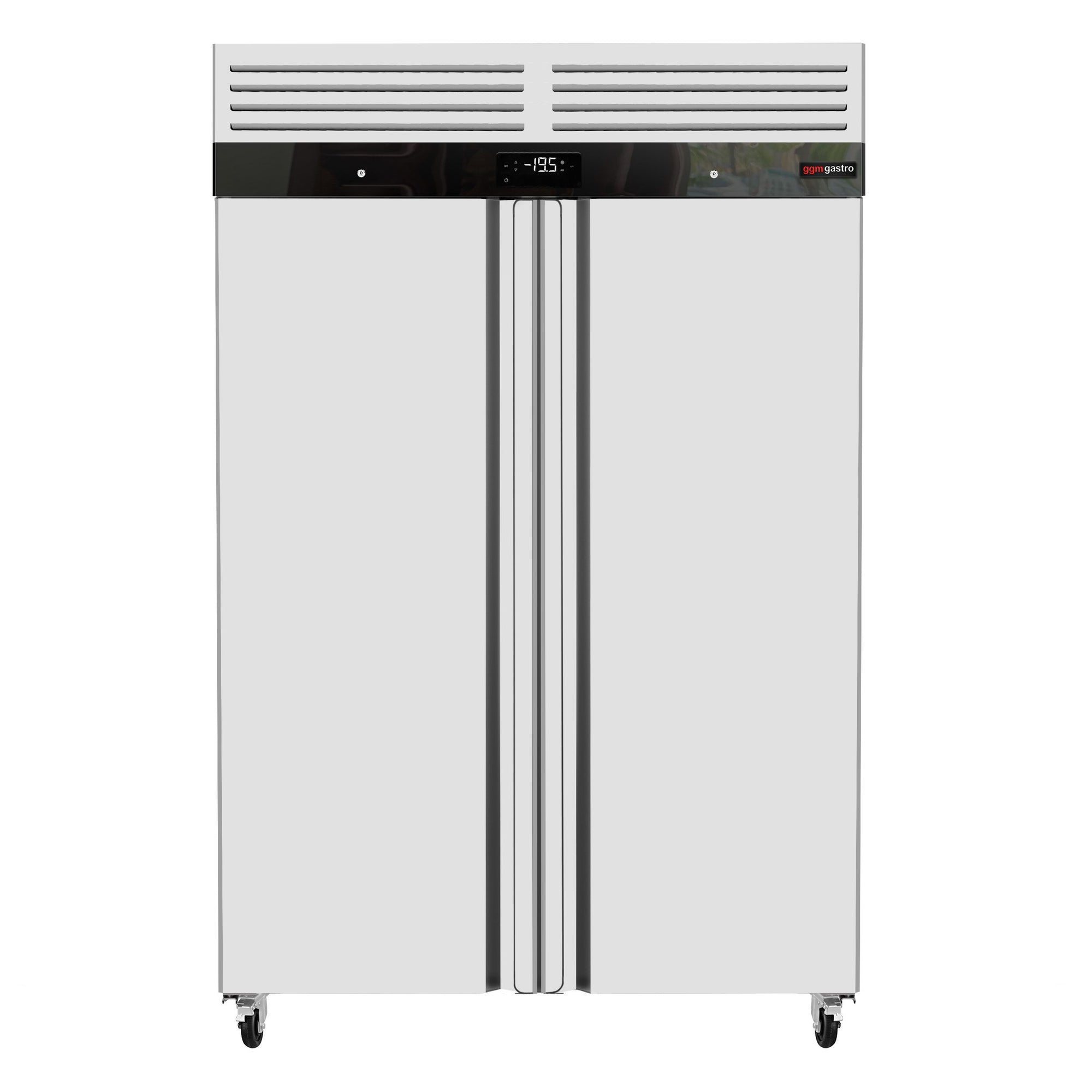 GGM Gastro Nerezová Mrazicí Skříň ECO 1200 l se 2 Dveřmi