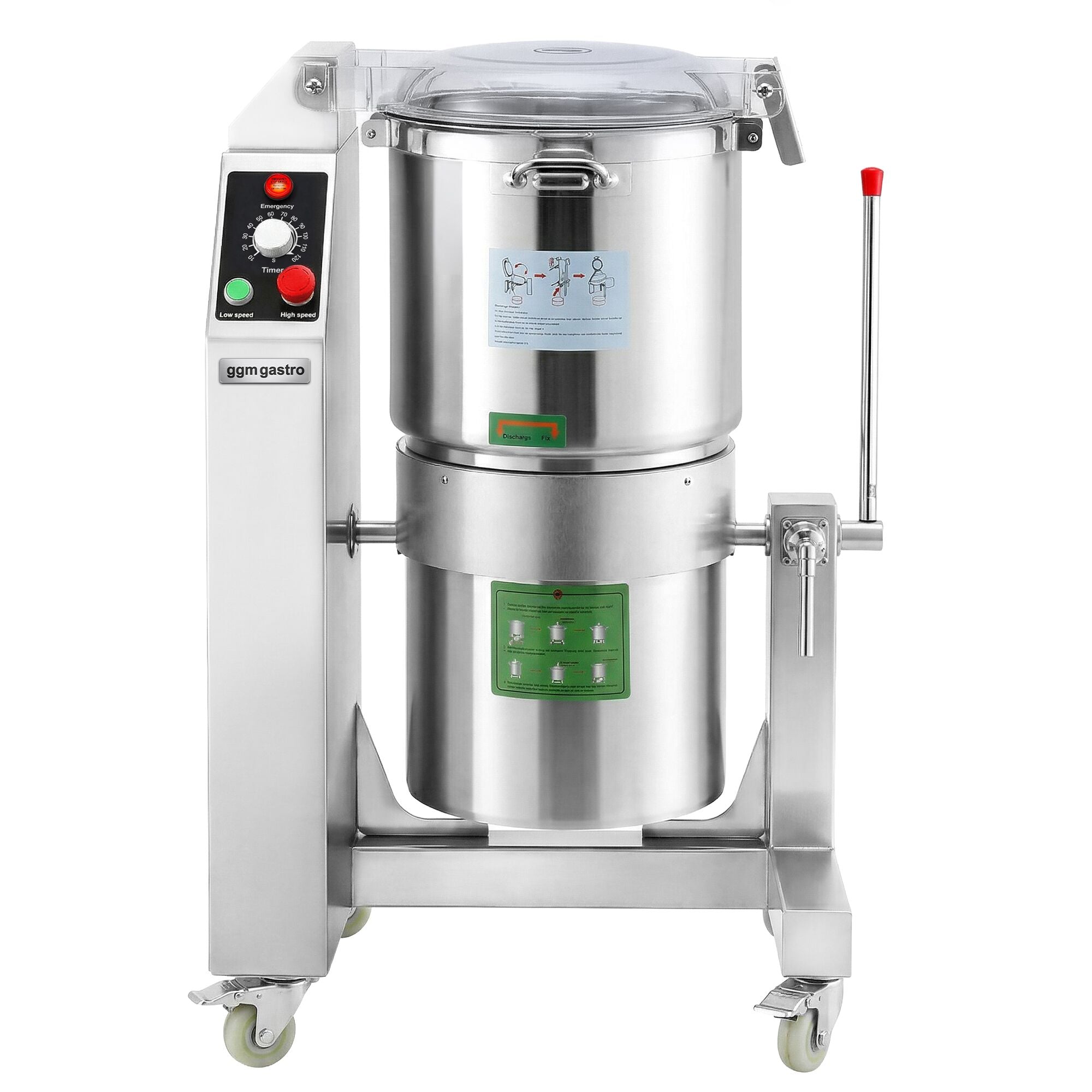 Kráječ Kutr s Časovačem 35 l 5,5 kW 400 V