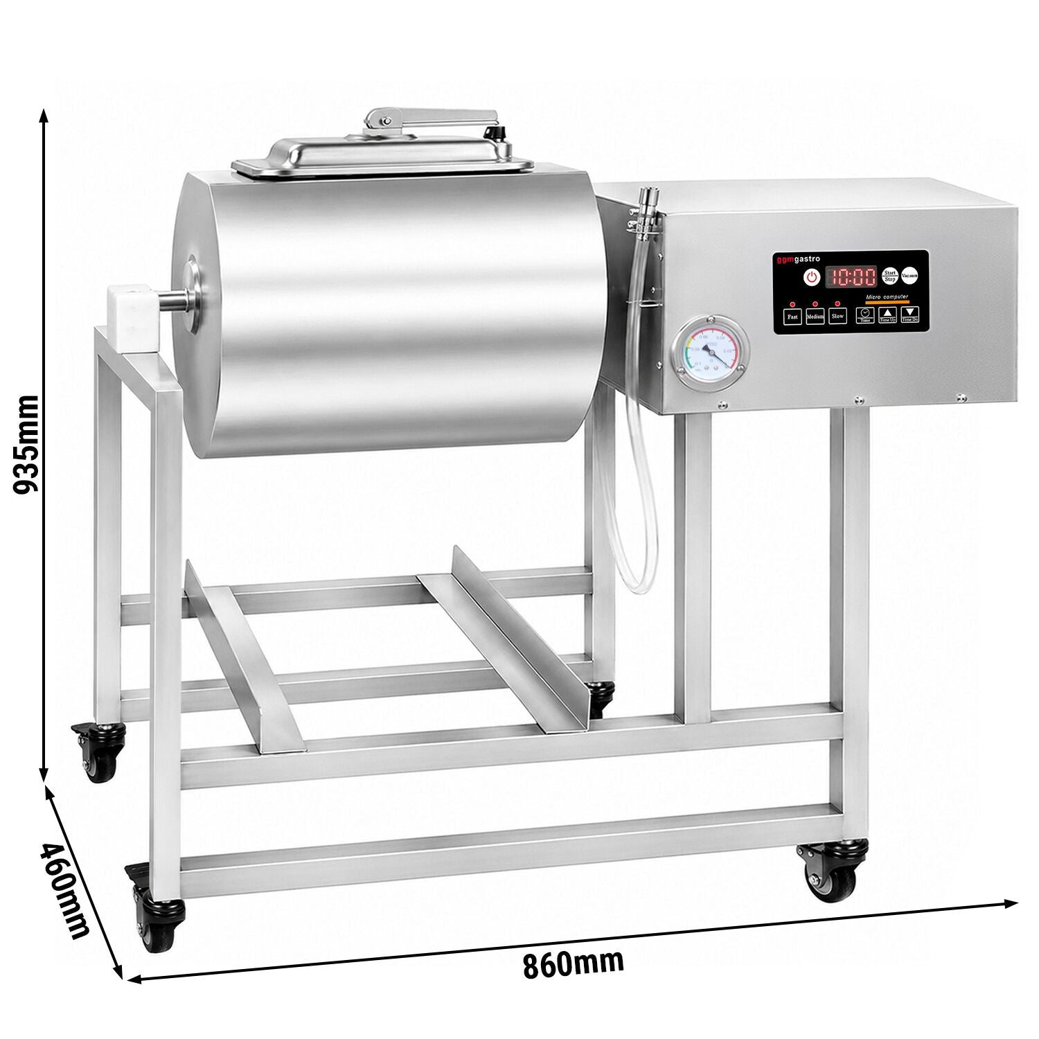 GGM Gastro Vakuová Masírovačka masa 240 W Digitální