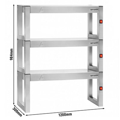 GGM Gastro Infrarot-Wärmebrücke 1200 x 300 mm 9 Wärmelampen