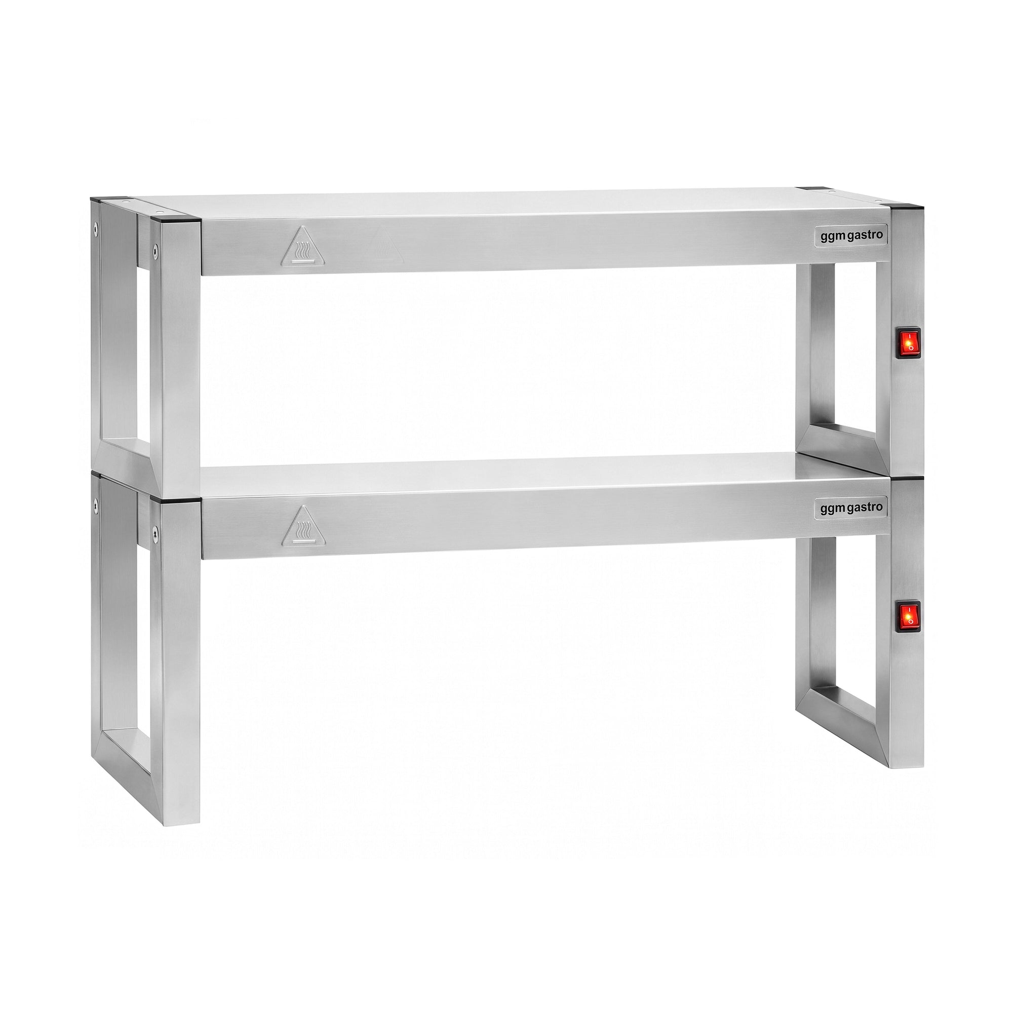 GGM Gastro Infrarot Wärmebrücke 1800 mm 300 mm Edelstahl 10 Wärmelampen