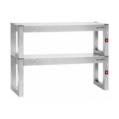 GGM Gastro Infrarot Wärmebrücke 1800 mm 300 mm Edelstahl 10 Wärmelampen