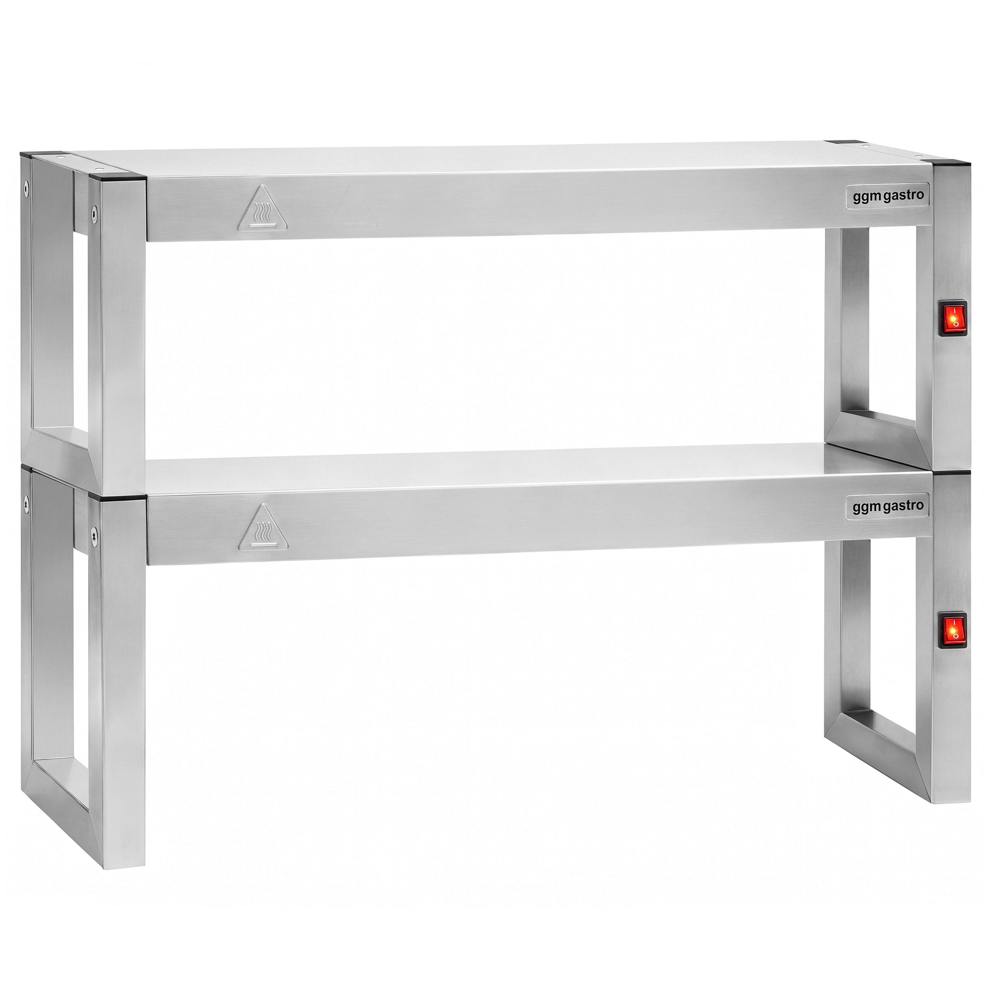 GGM Gastro Infrarot Wärmebrücke 1800 mm 300 mm Edelstahl 10 Wärmelampen