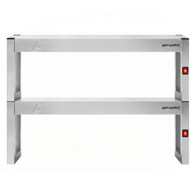GGM Gastro Infrarot Wärmebrücke 1800 mm 300 mm Edelstahl 10 Wärmelampen