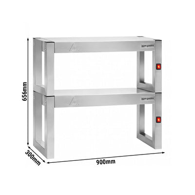 GGM Gastro Infrarot-Wärmebrücke 900 x 300 mm 4 Wärmelampen