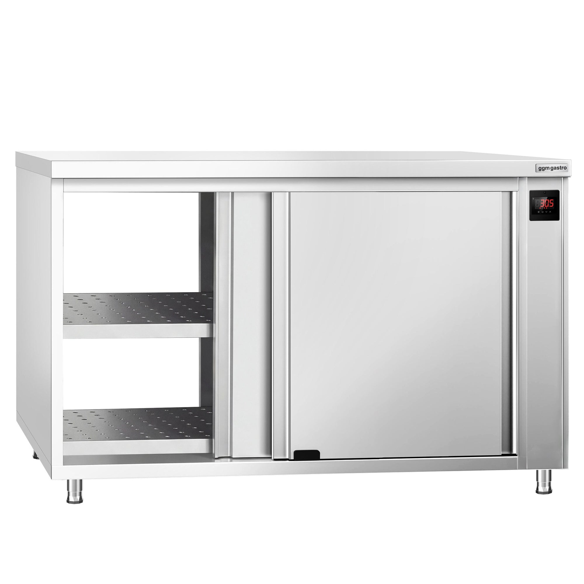 GGM Gastro Nerezová Ohřívací Skříň PREMIUM 1200 mm 210 l