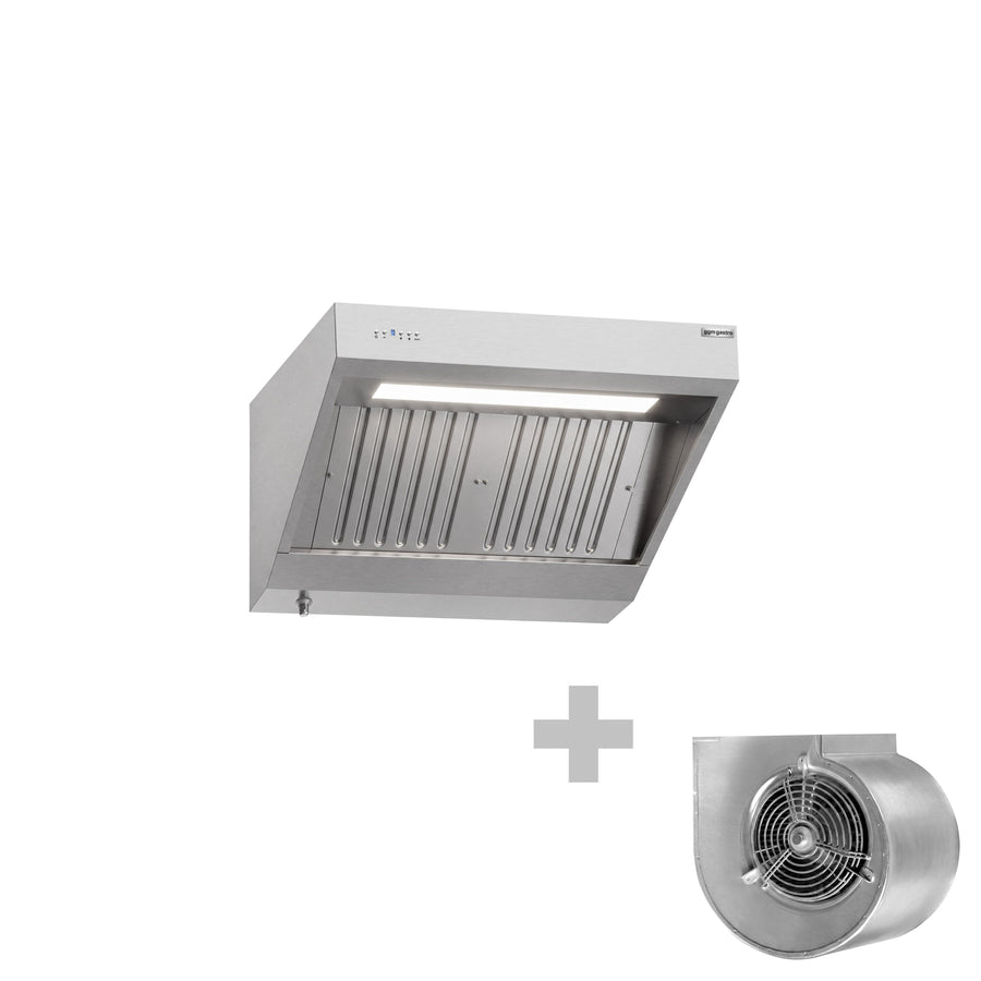 Nástěnná digestoř s motorem 1000 mm Regulátor Filtr LED