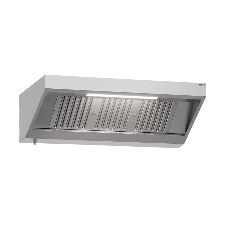 GGM Gastro Nástěnná digestoř 1600 mm Nerezová ocel