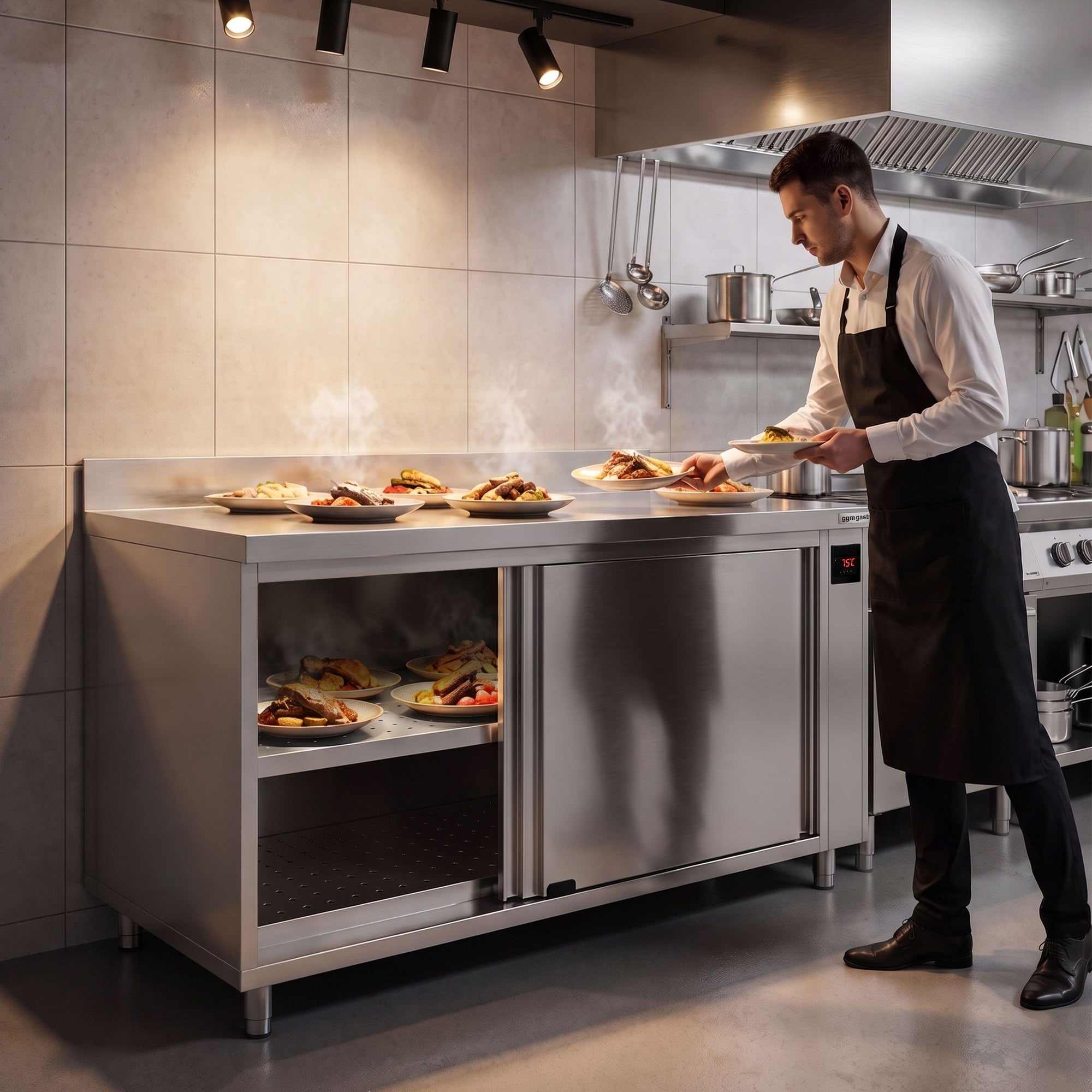 GGM Gastro Heizschrank PREMIUM 1000 mm 167 l