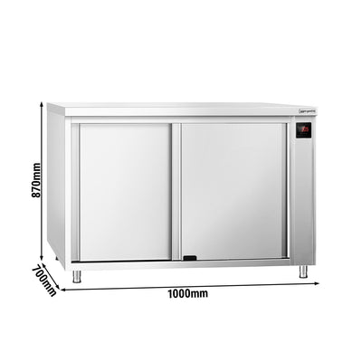 GGM Gastro Nerezová Ohřívací Skříň PREMIUM 1000 mm 206 l
