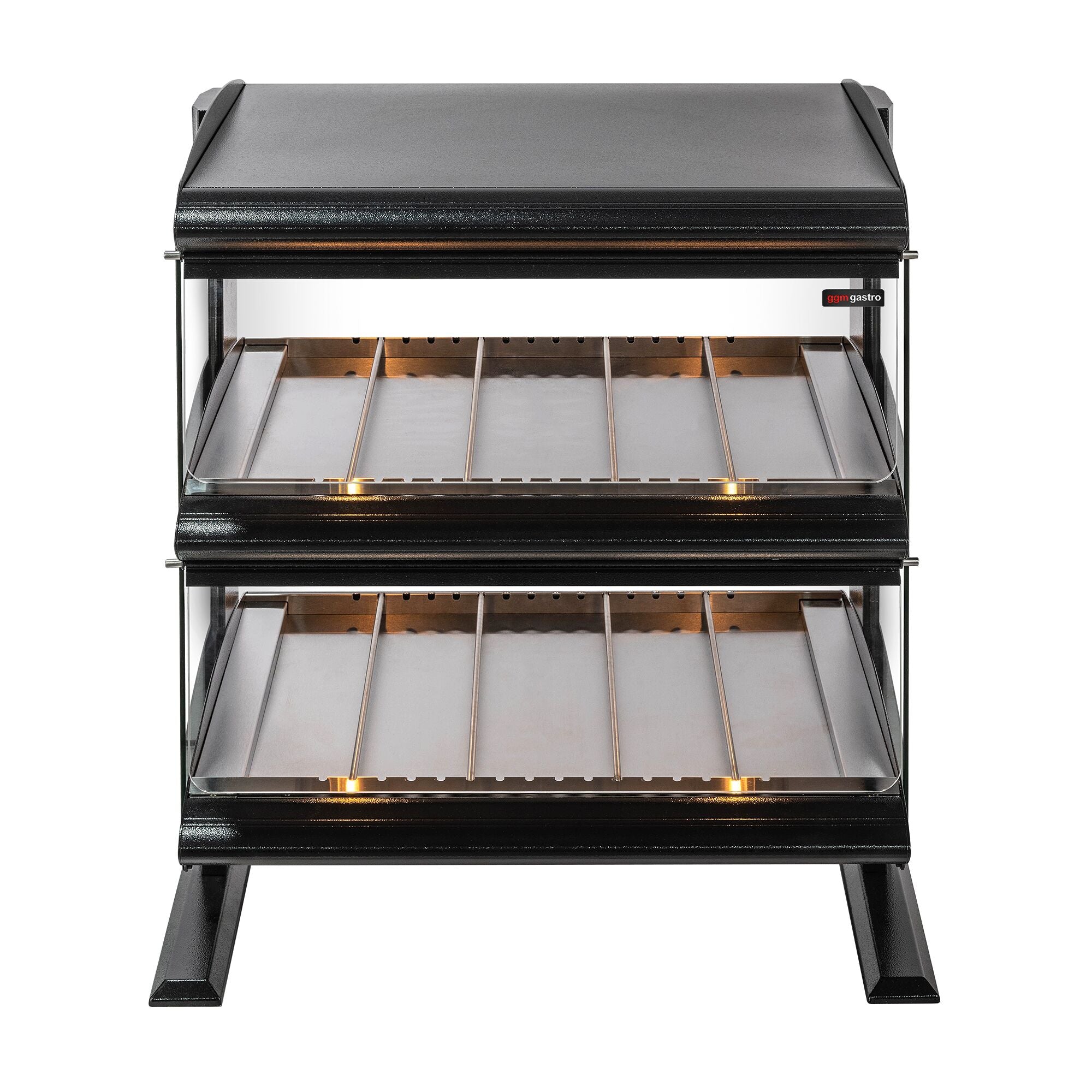 GGM Gastro Ohřívací Skříň 710 mm 1,02 kW Se 2 Policemi