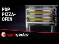 GGM Gastro Elektrická Pizza Pec CARLO 6+6× 35 cm Manuální s Podstavcem