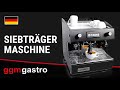 Siebträgermaschine 1 Gruppig Mit Preinfusionssystem