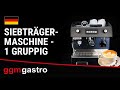 Siebträgermaschine 1 Gruppig Mit Preinfusionssystem