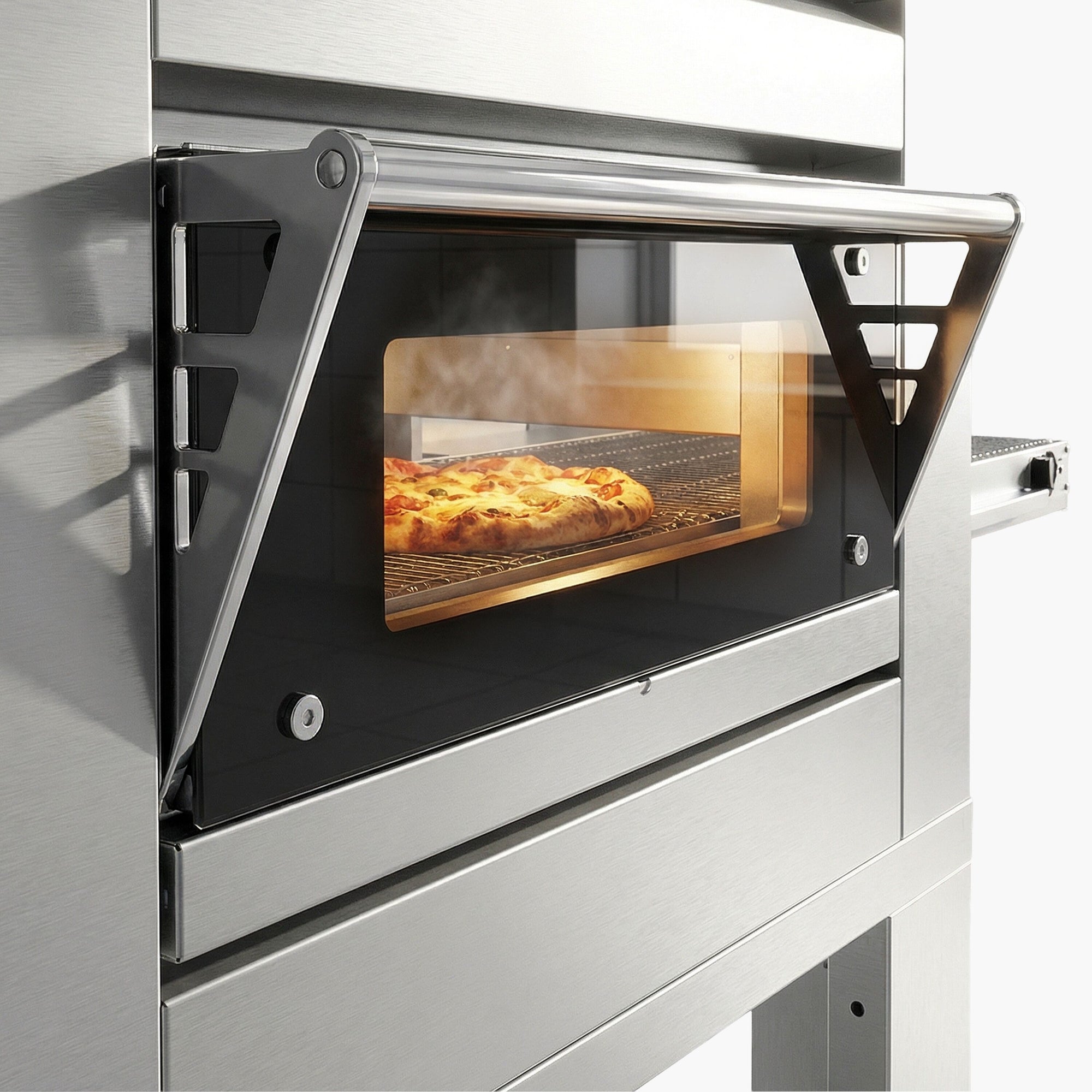 Gas-Bandofen 1680x2180 mm Touchscreen 800 mm Bandbreite